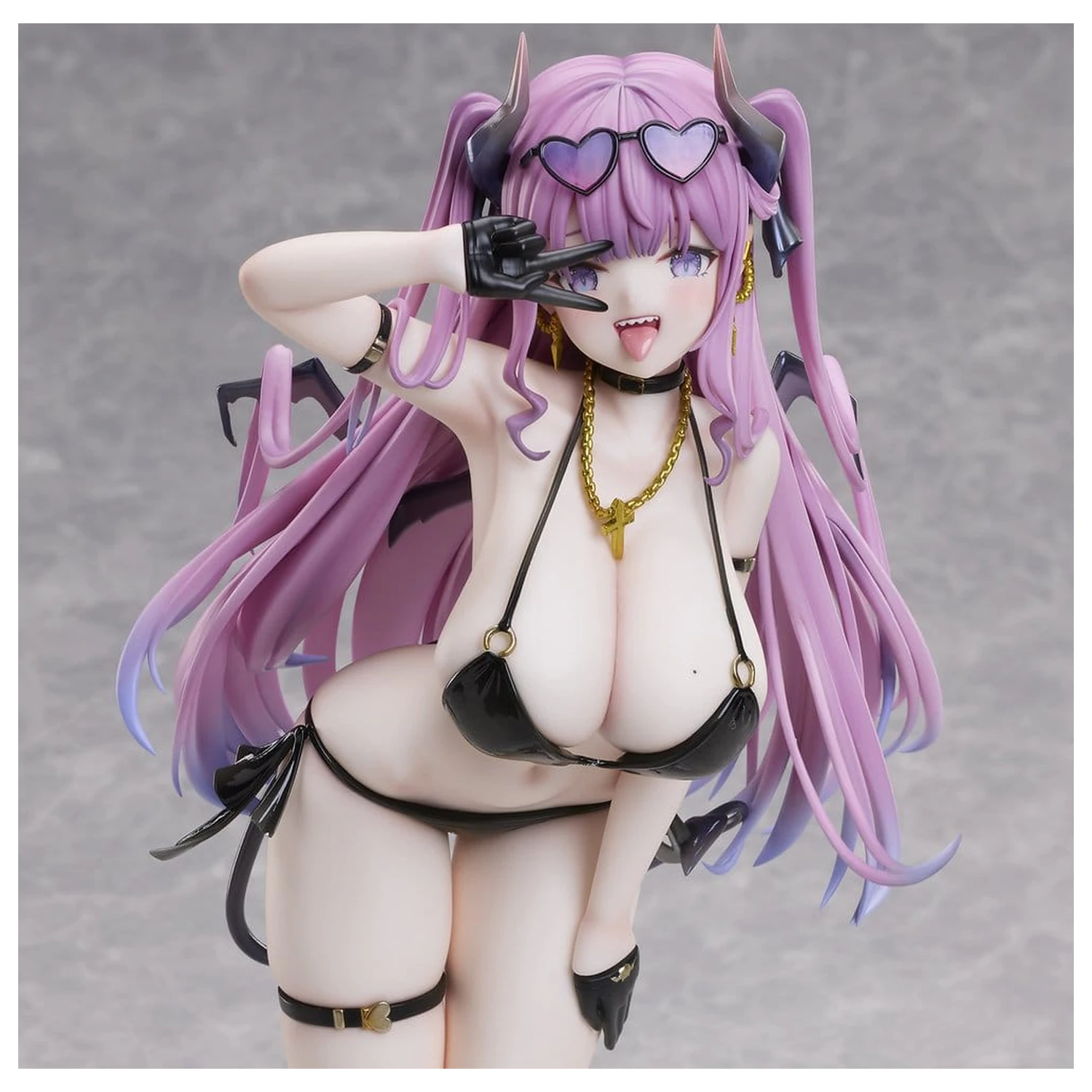 Original Character PVC Figure 1/6 Zakozako-chan Illustration by Shimanun 27 cm product photo