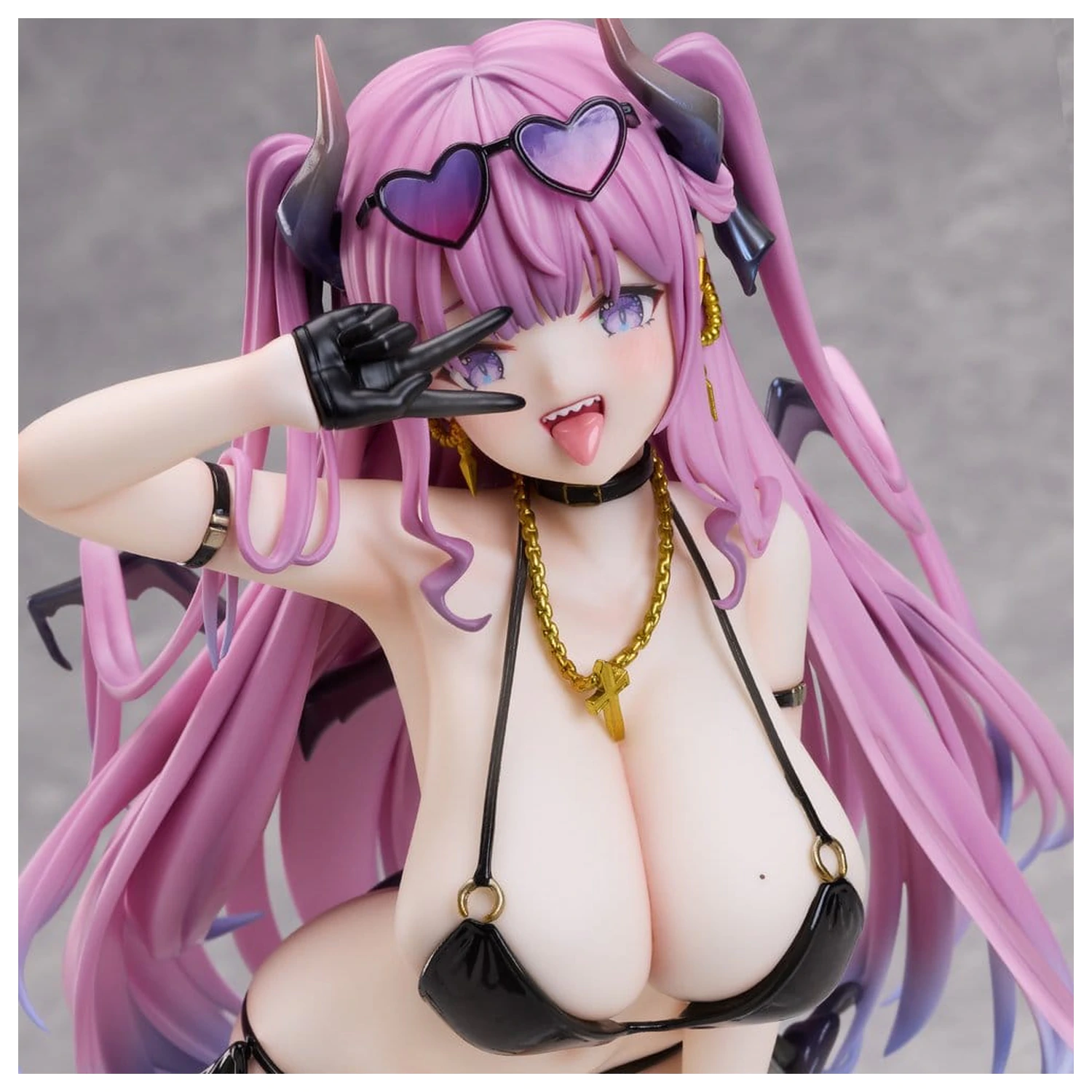 Original Character PVC Figure 1/6 Zakozako-chan Illustration by Shimanun 27 cm product photo