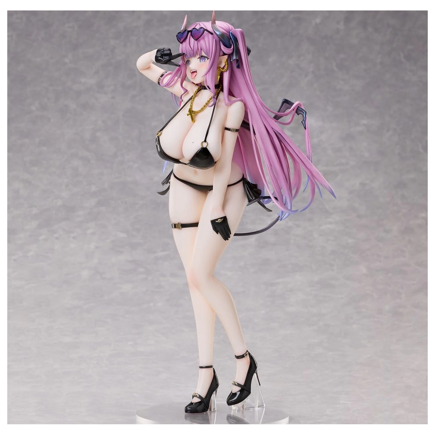 Original Character PVC Figure 1/6 Zakozako-chan Illustration by Shimanun 27 cm product photo