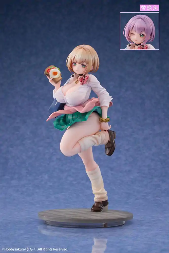 Original Character PVC Statue 1/7 Absent-minded JK Hina Aiuchi Another Color 25 cm product photo