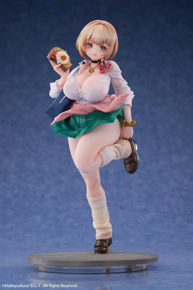 Original Character PVC Statue 1/7 Absent-minded JK Hina Aiuchi Another Color 25 cm product photo
