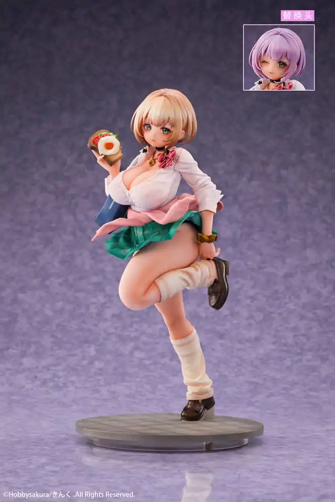 Original Character PVC Statue 1/7 Absent-minded JK Hina Aiuchi 25 cm product photo