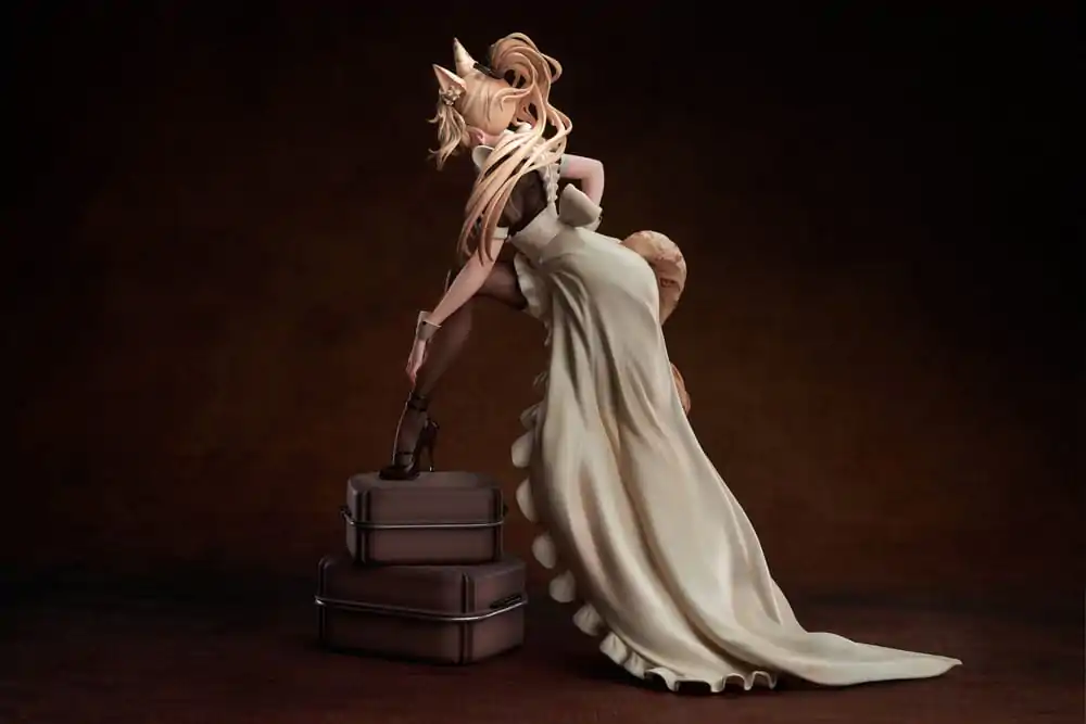 Original Character PVC Statue 1/7 Battle Maid Different Species Leopard Cat Maria Deluxe Edition 24 cm termékfotó