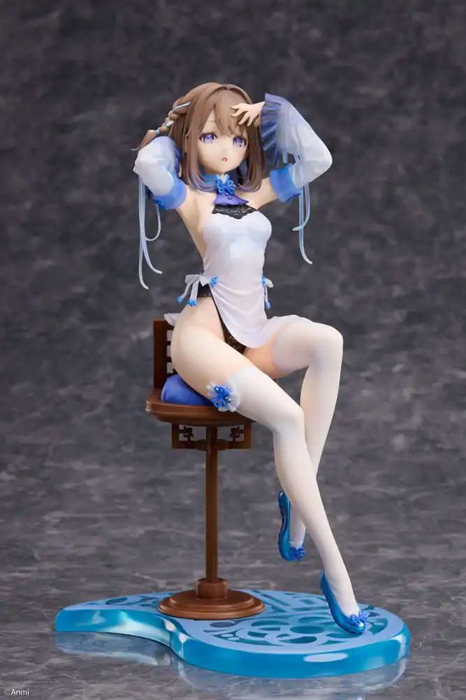 Original Character PVC Statue 1/7 Blue jiangshi Illustration by Anmi 21 cm product photo