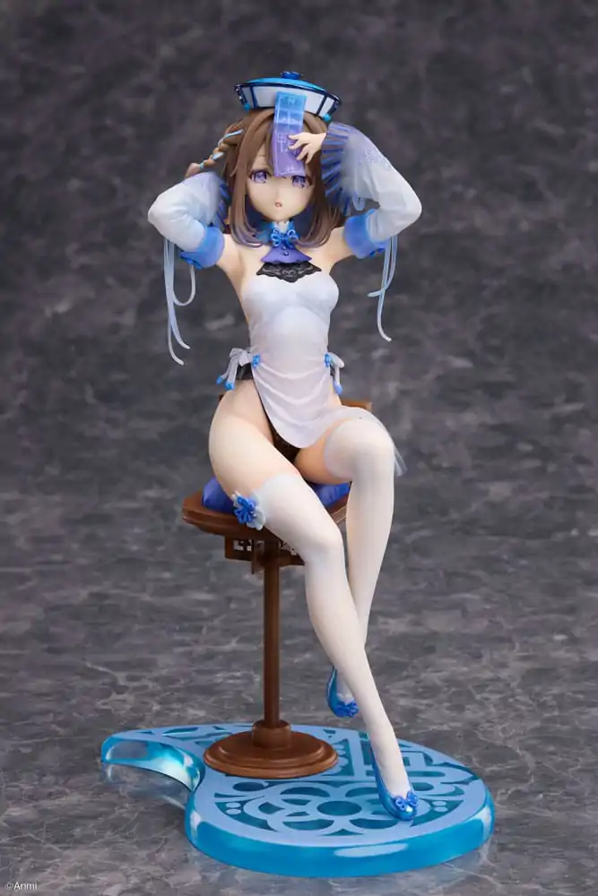 Original Character PVC Statue 1/7 Blue jiangshi Illustration by Anmi 21 cm product photo