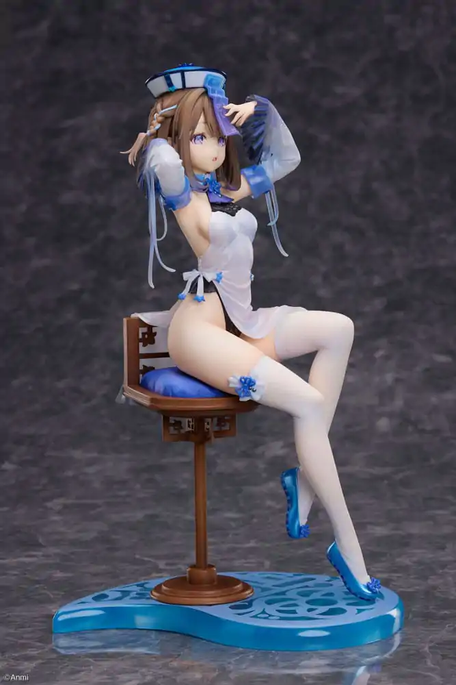 Original Character PVC Statue 1/7 Blue jiangshi Illustration by Anmi 21 cm product photo