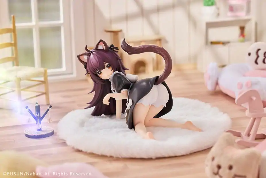 Original Character Statue 1/7 Cat Ear Maid Peng Peng 10 cm termékfotó