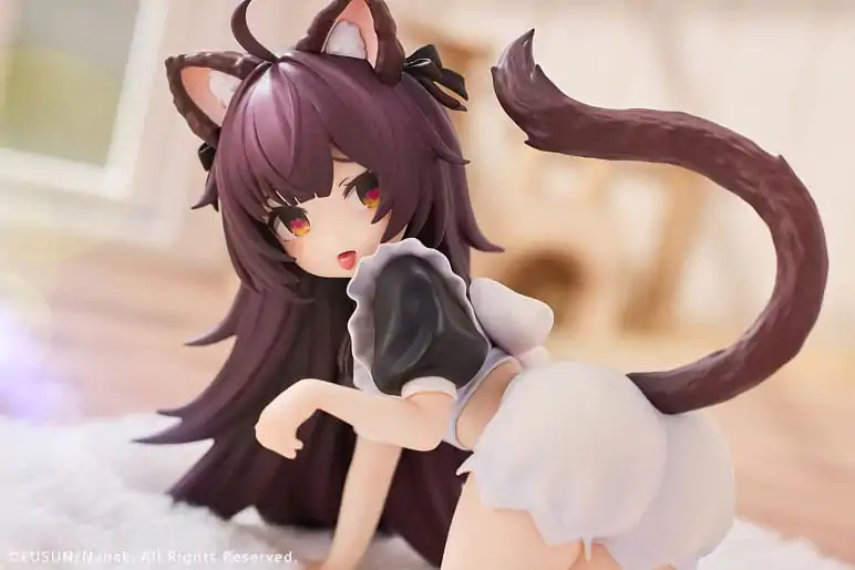 Original Character Statue 1/7 Cat Ear Maid Peng Peng 10 cm termékfotó