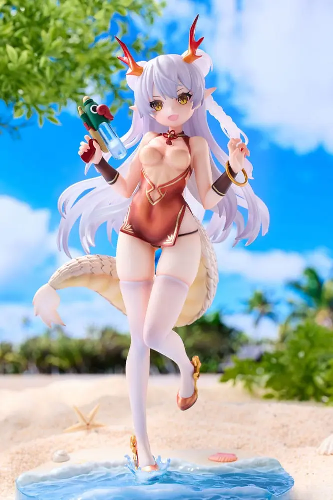 Original Character Statue 1/7 Dragon girl Monli 23 cm product photo