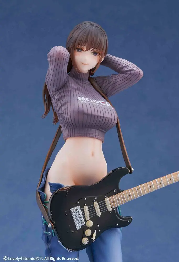 Original Character PVC 1/7 Guitar Girl Illustrated by Hitomio16 Deluxe Ver. 25 cm termékfotó