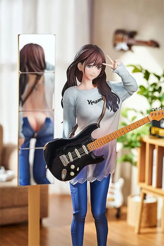 Original Character PVC Statue 1/7 Guitar MeiMei: Flower &amp; Mirror 24 cm product photo
