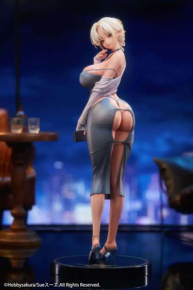 Original Character PVC Statue 1/7 Hitozuma Elf Illustration by Sue Another Color Deluxe Edition 26 cm product photo