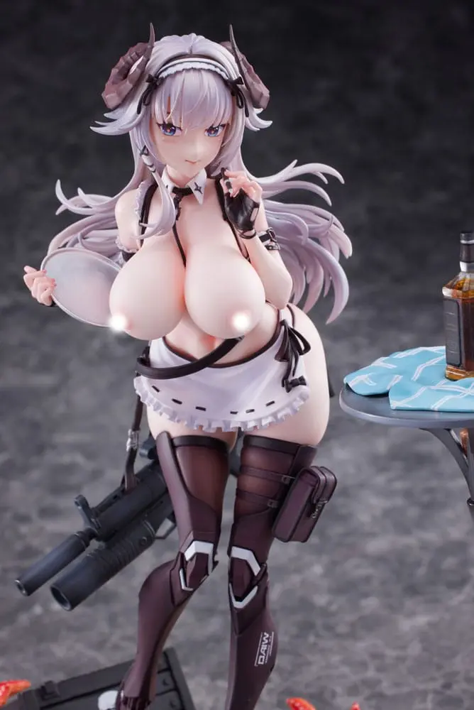 Original Character PVC Statue 1/7 Ijuu Senki Series: Tactician Mianji Limited Distribution 27 cm termékfotó