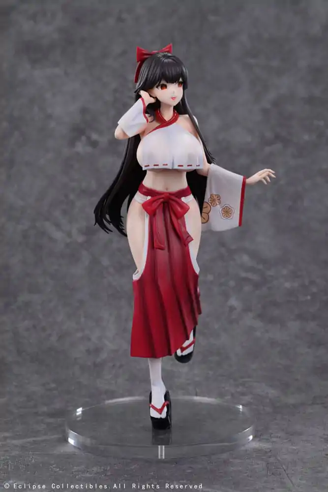 Original Character PVC Statue 1/7 Kasuga Miko Misaki 28 cm product photo