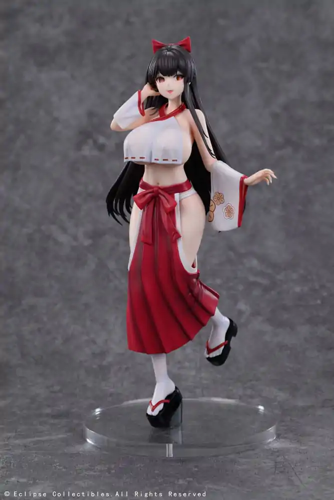 Original Character PVC Statue 1/7 Kasuga Miko Misaki 28 cm product photo