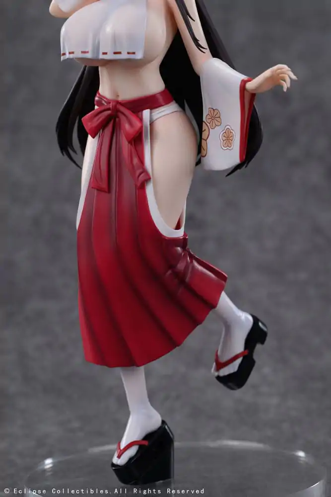 Original Character PVC Statue 1/7 Kasuga Miko Misaki 28 cm product photo