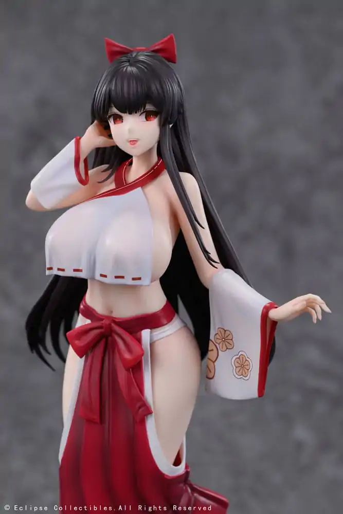 Original Character PVC Statue 1/7 Kasuga Miko Misaki 28 cm product photo