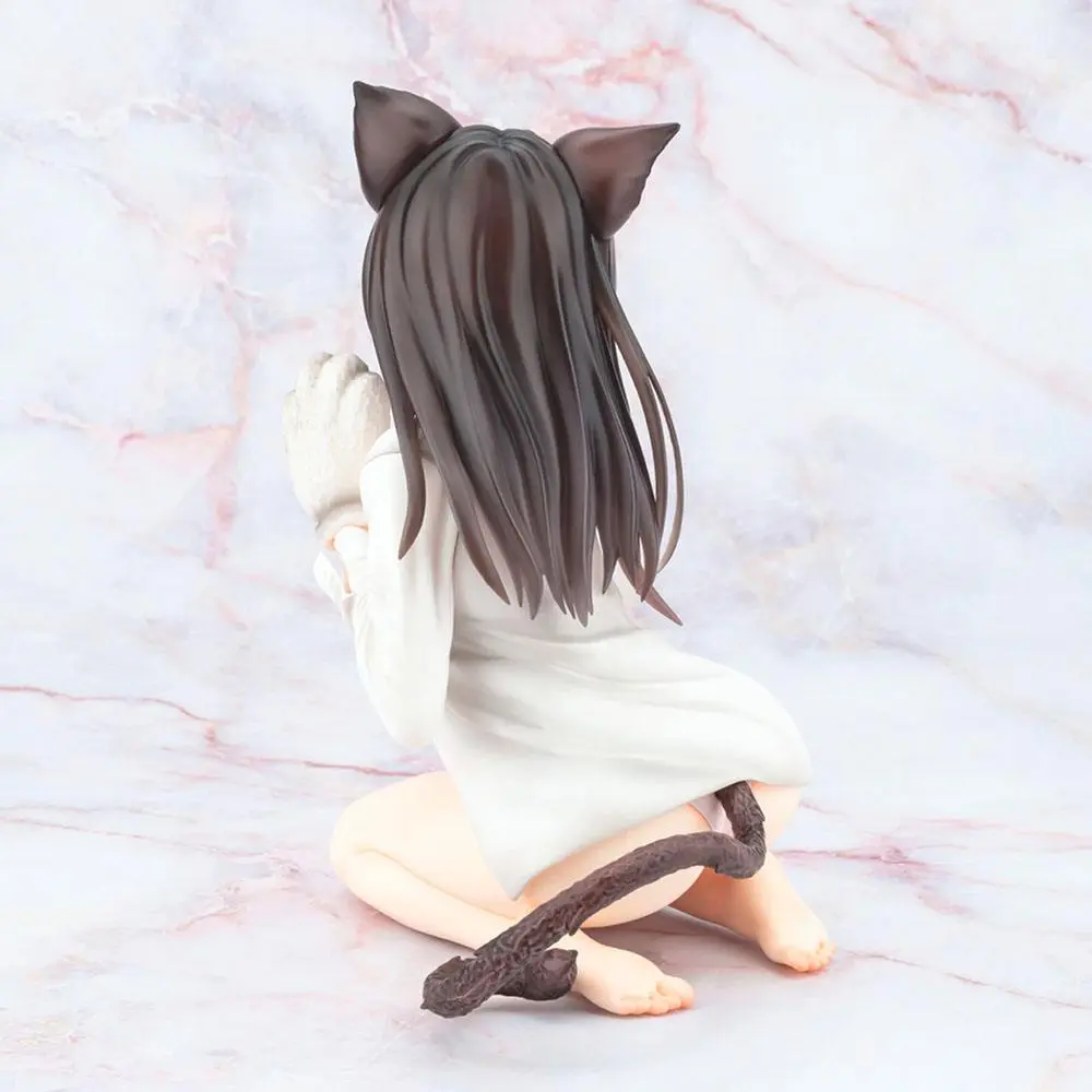 Original Character PVC Statue 1/7 Koyafu Catgirl Mia 15 cm product photo