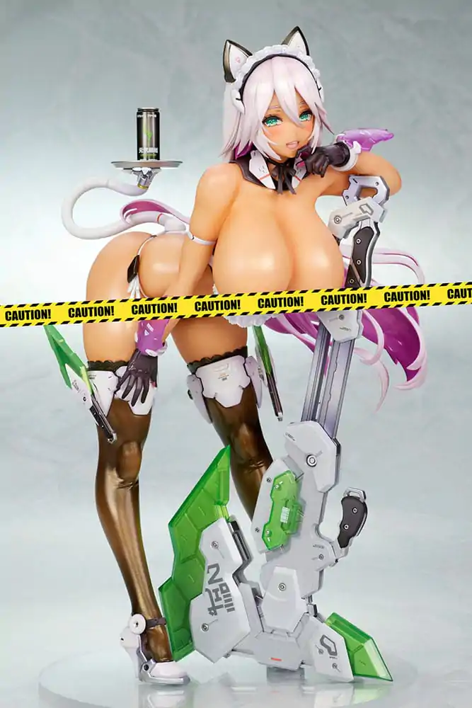 Original Character PVC Statue 1/7 Meido-Busou: Ax Experimental Equipment 24 cm termékfotó