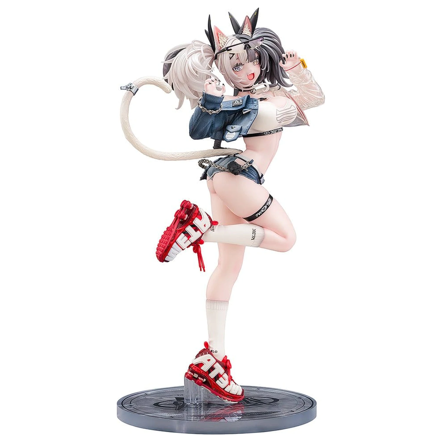 Original Character Figure 1/7 Melterna Girl: Metako Illustration by Neko Metal 23 cm product photo