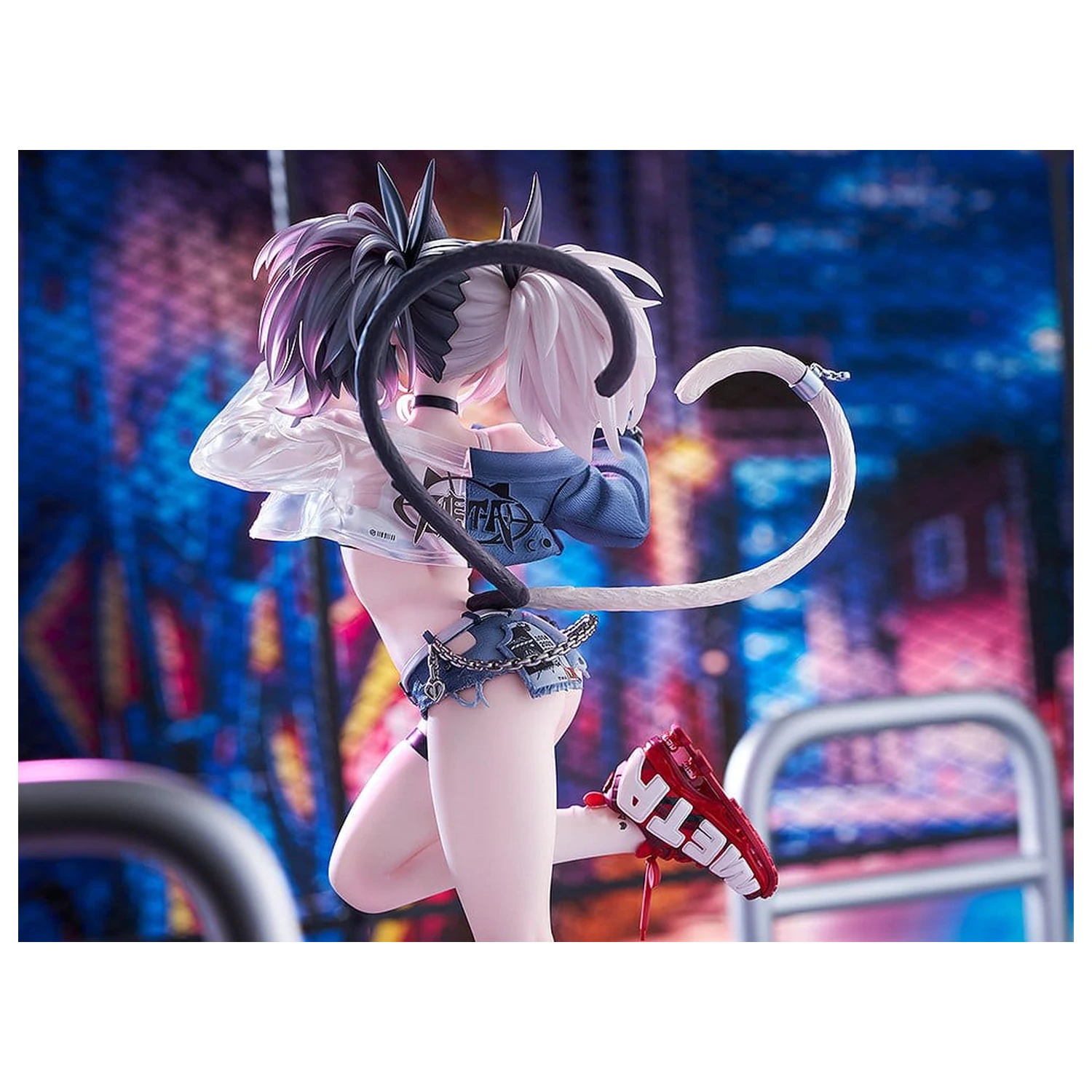 Original Character Figure 1/7 Melterna Girl: Metako Illustration by Neko Metal 23 cm product photo