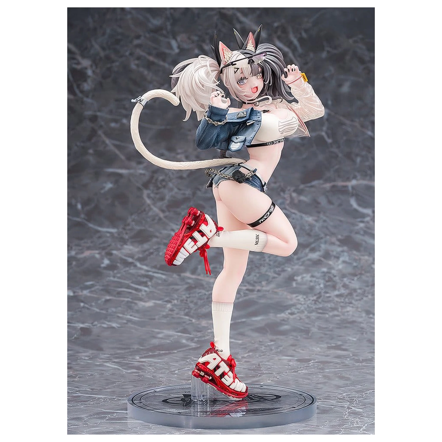 Original Character Figure 1/7 Melterna Girl: Metako Illustration by Neko Metal 23 cm product photo