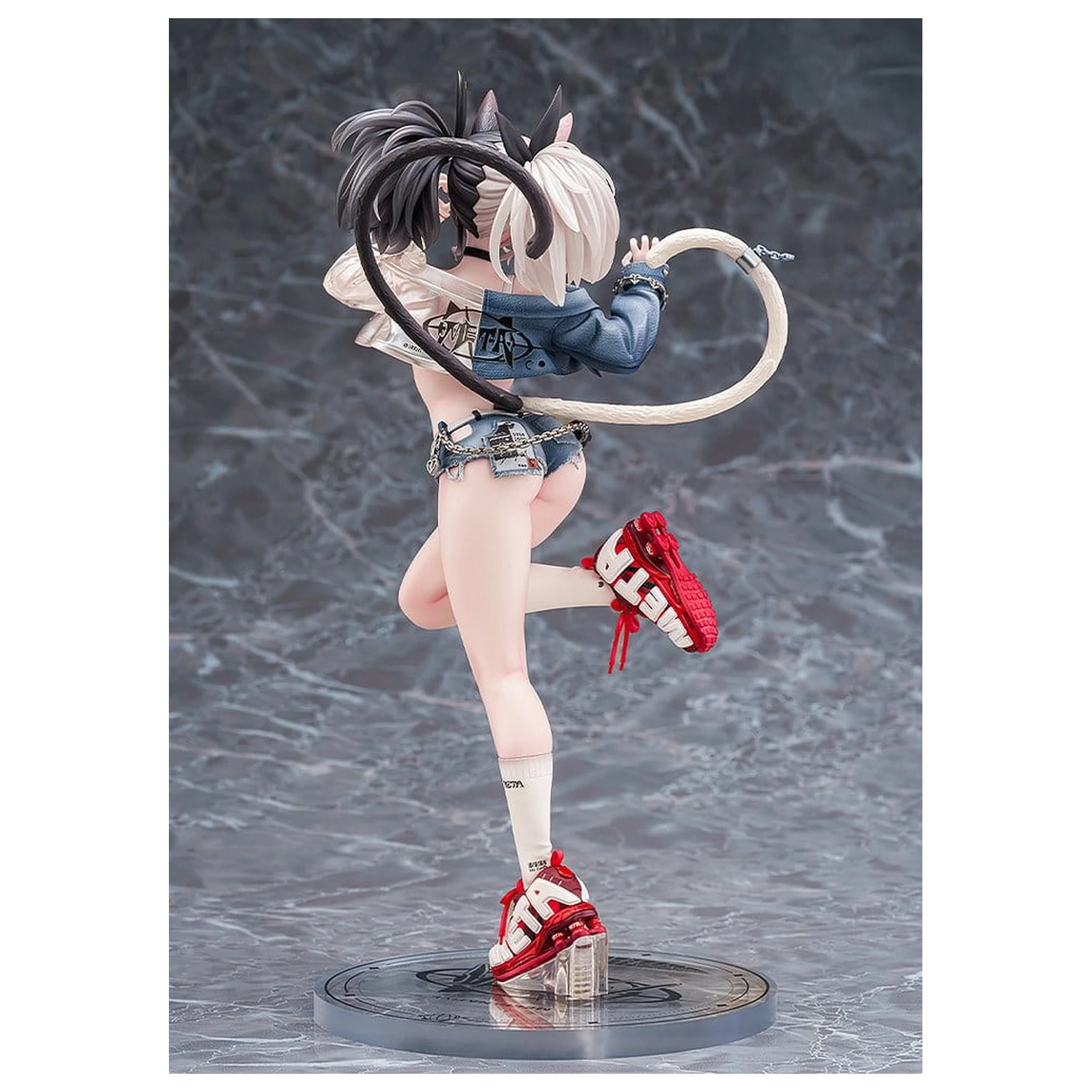 Original Character Figure 1/7 Melterna Girl: Metako Illustration by Neko Metal 23 cm product photo