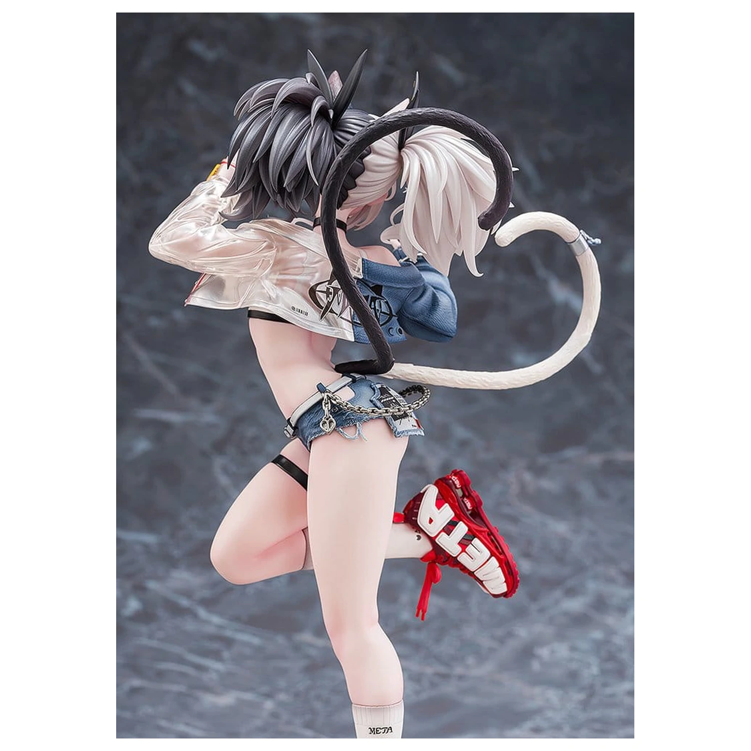 Original Character Figure 1/7 Melterna Girl: Metako Illustration by Neko Metal 23 cm product photo