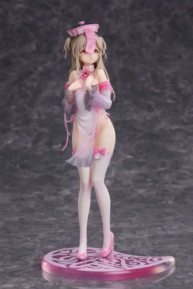 Original Character PVC Statue 1/7 Pink jiangshi Illustration by Anmi 24 cm product photo