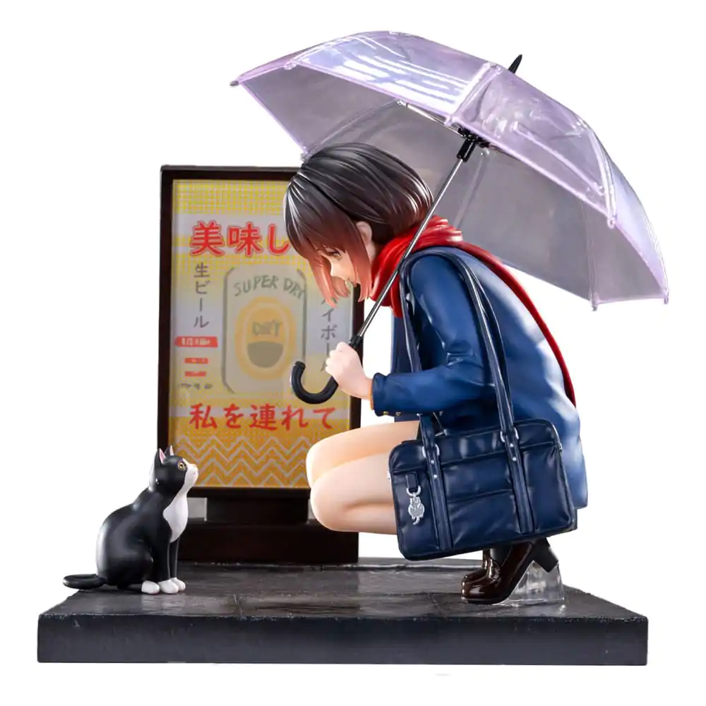 Original Character Statue 1/7 Rainy Day - Meeting Illustrated by Catzz 16 cm product photo