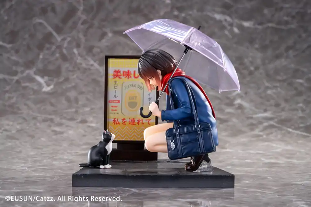Original Character Statue 1/7 Rainy Day - Meeting Illustrated by Catzz 16 cm product photo