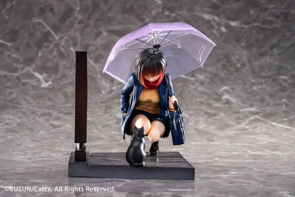 Original Character Statue 1/7 Rainy Day - Meeting Illustrated by Catzz 16 cm product photo