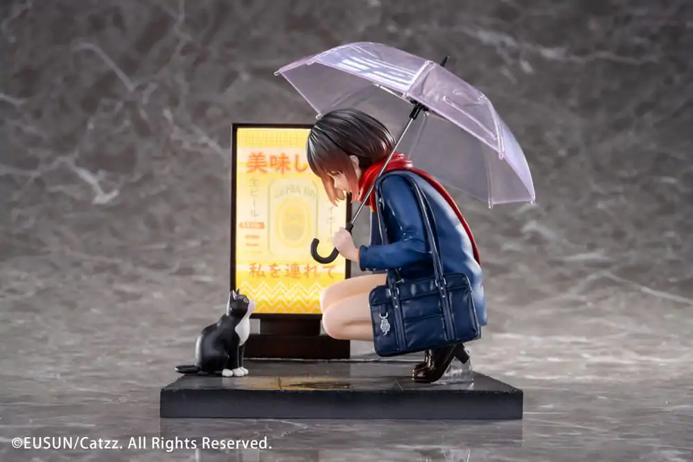 Original Character Statue 1/7 Rainy Day - Meeting Illustrated by Catzz 16 cm product photo