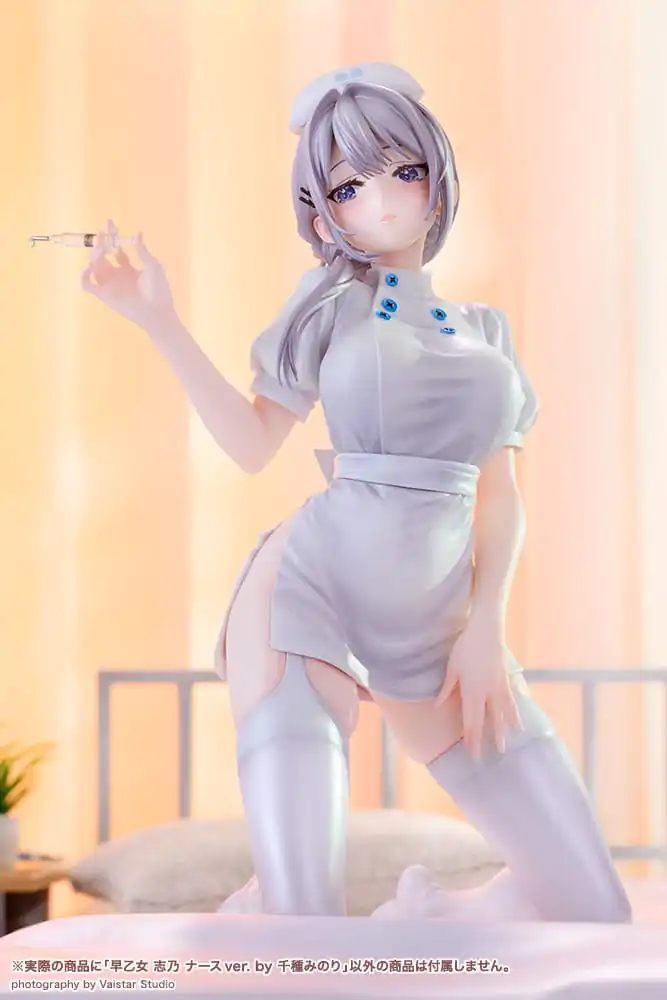 Original Character PVC Statue 1/7 Saotome Shino Nurse Ver. Illustration by Minori Chigusa 17 cm product photo