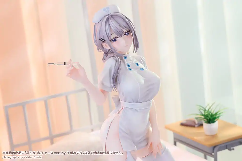 Original Character PVC Statue 1/7 Saotome Shino Nurse Ver. Illustration by Minori Chigusa 17 cm product photo