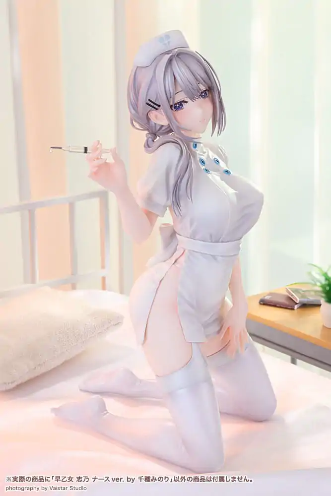 Original Character PVC Statue 1/7 Saotome Shino Nurse Ver. Illustration by Minori Chigusa 17 cm product photo