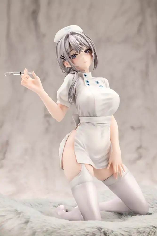 Original Character PVC Statue 1/7 Saotome Shino Nurse Ver. Illustration by Minori Chigusa 17 cm product photo