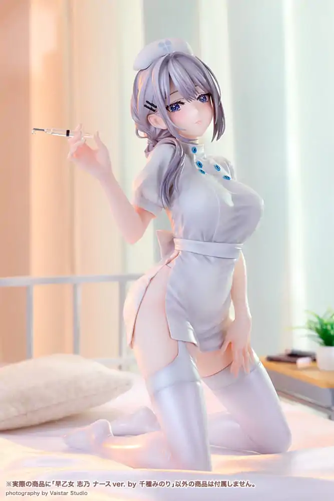 Original Character PVC Statue 1/7 Saotome Shino Nurse Ver. Illustration by Minori Chigusa 17 cm product photo
