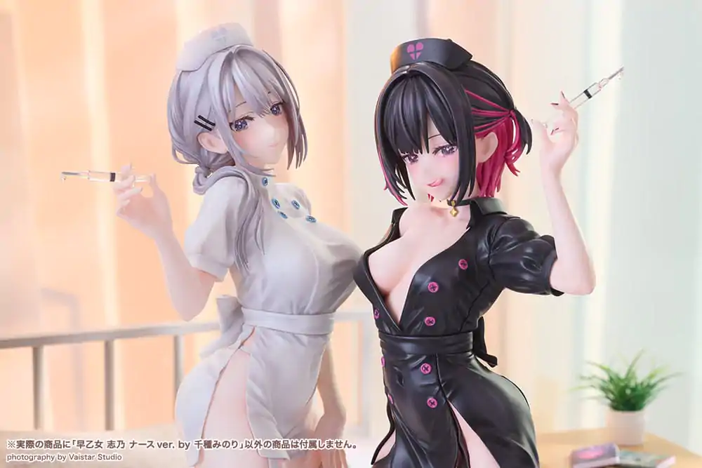 Original Character PVC Statue 1/7 Saotome Shino Nurse Ver. Illustration by Minori Chigusa 17 cm product photo