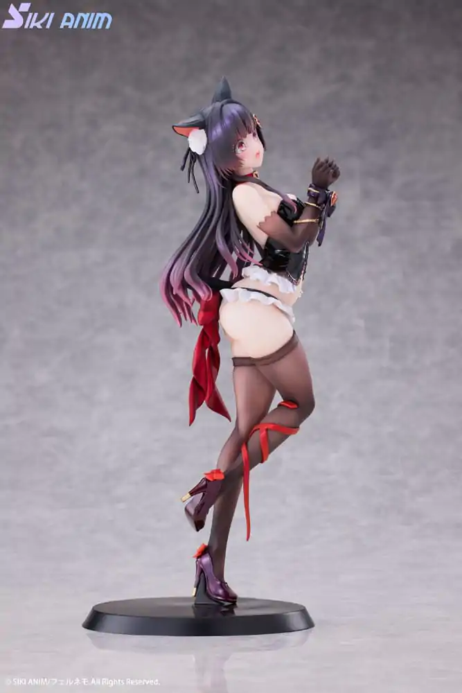 Original Character PVC Statue 1/7 Shibarare Cat Ruhuna-chan Deluxe Edition 26 cm termékfotó