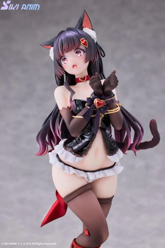 Original Character PVC Statue 1/7 Shibarare Cat Ruhuna-chan Deluxe Edition 26 cm termékfotó