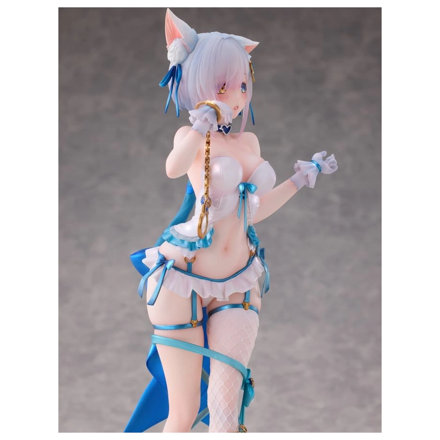 Original Character PVC Figure 1/7 Shibarare Neko Putika-chan Deluxe Edition 26 cm product photo