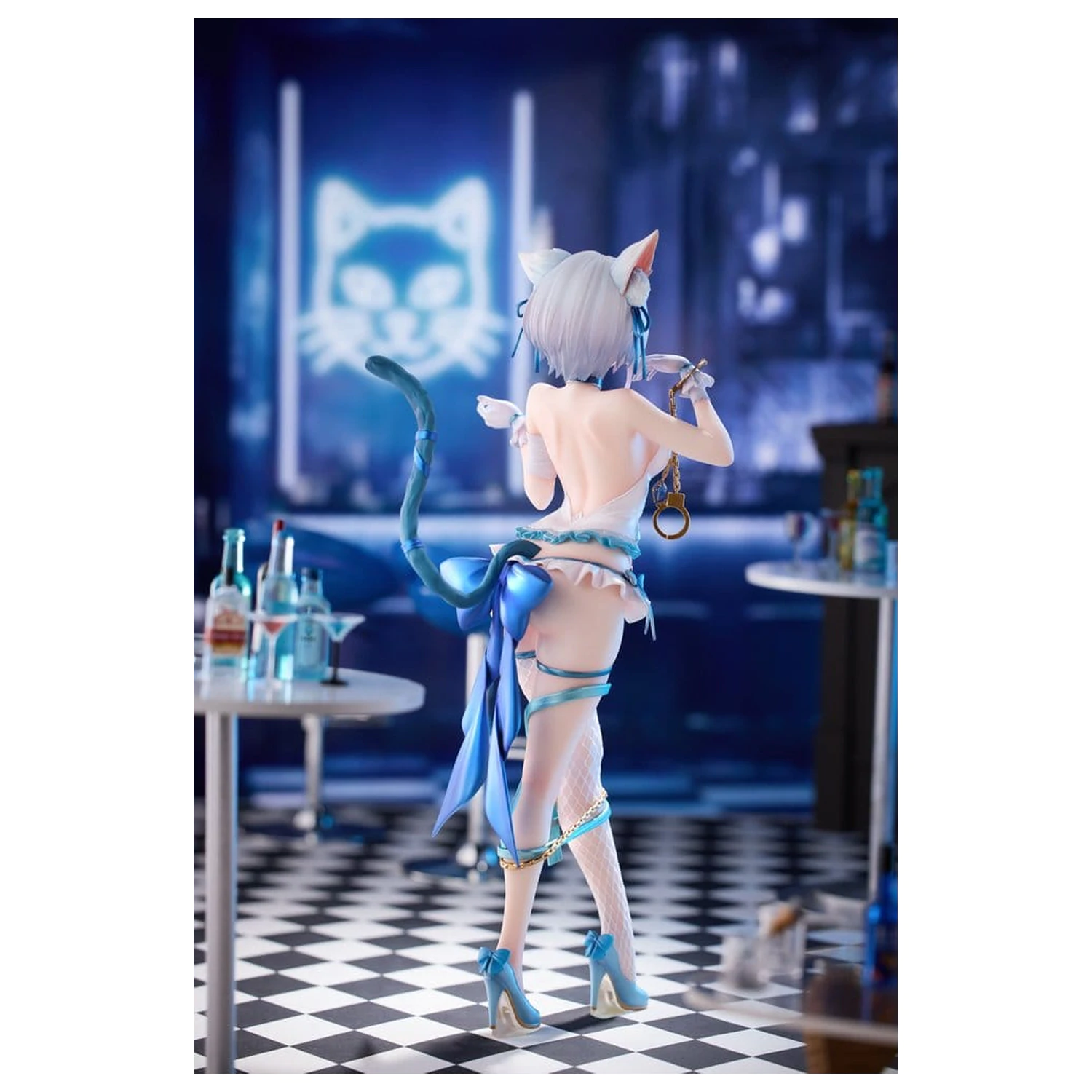 Original Character PVC Figure 1/7 Shibarare Neko Putika-chan Deluxe Edition 26 cm product photo