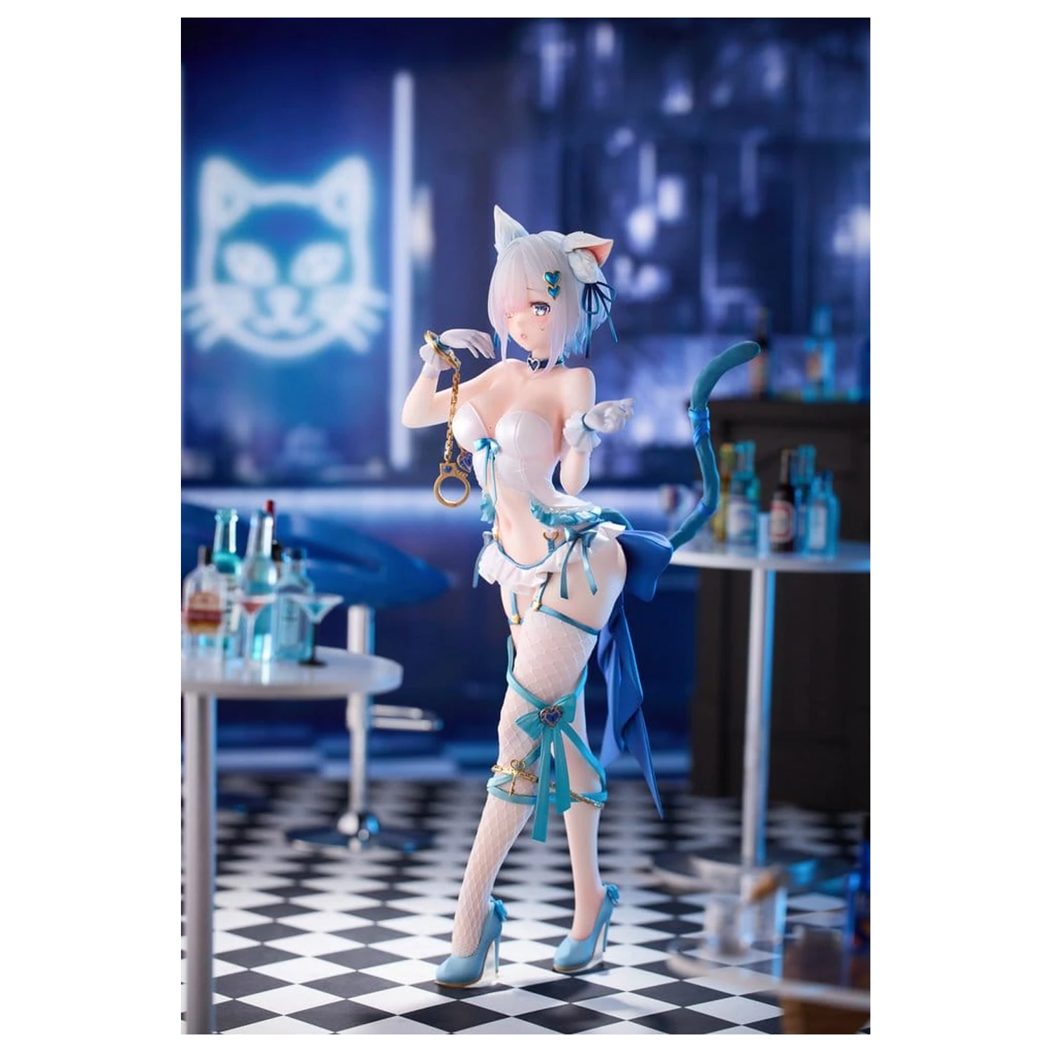 Original Character PVC Figure 1/7 Shibarare Neko Putika-chan Deluxe Edition 26 cm product photo