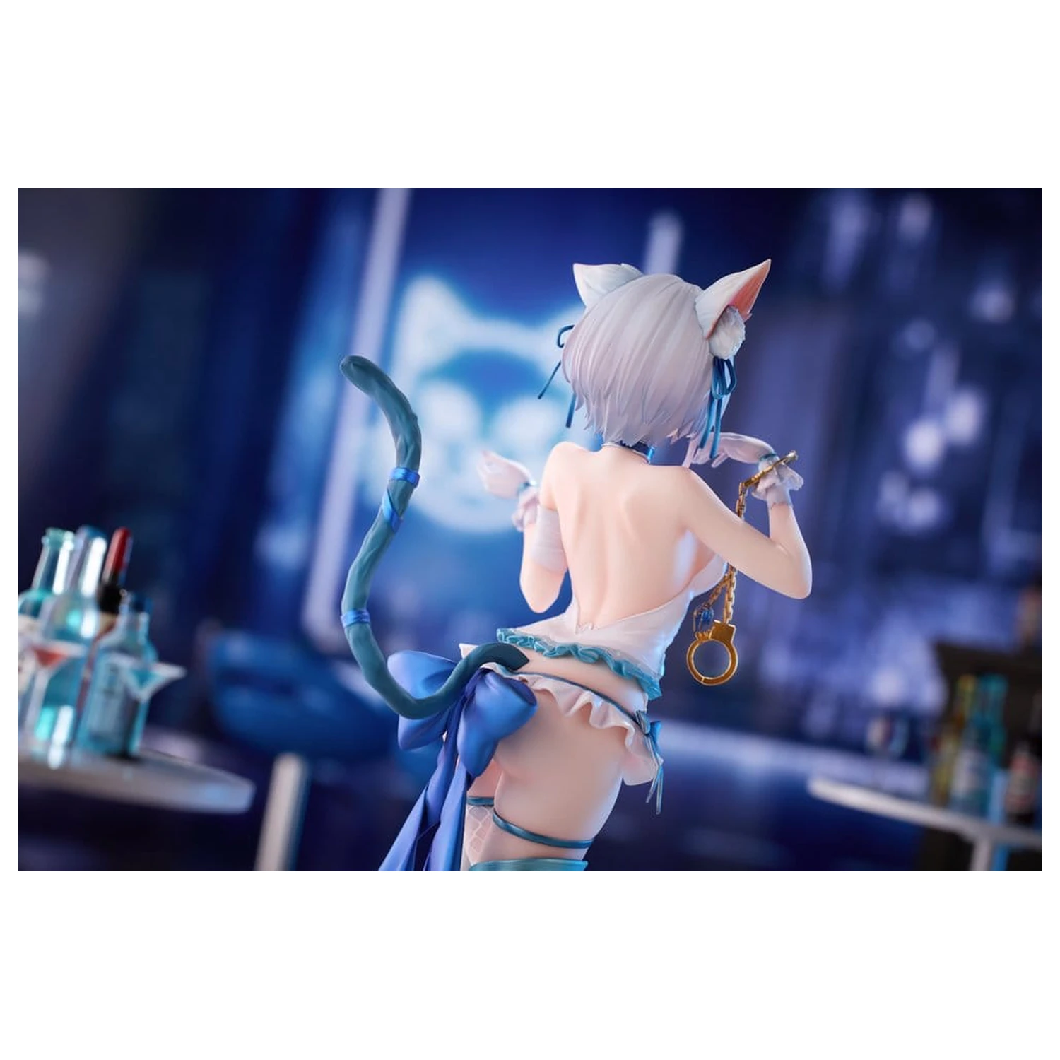 Original Character PVC Figure 1/7 Shibarare Neko Putika-chan Deluxe Edition 26 cm product photo