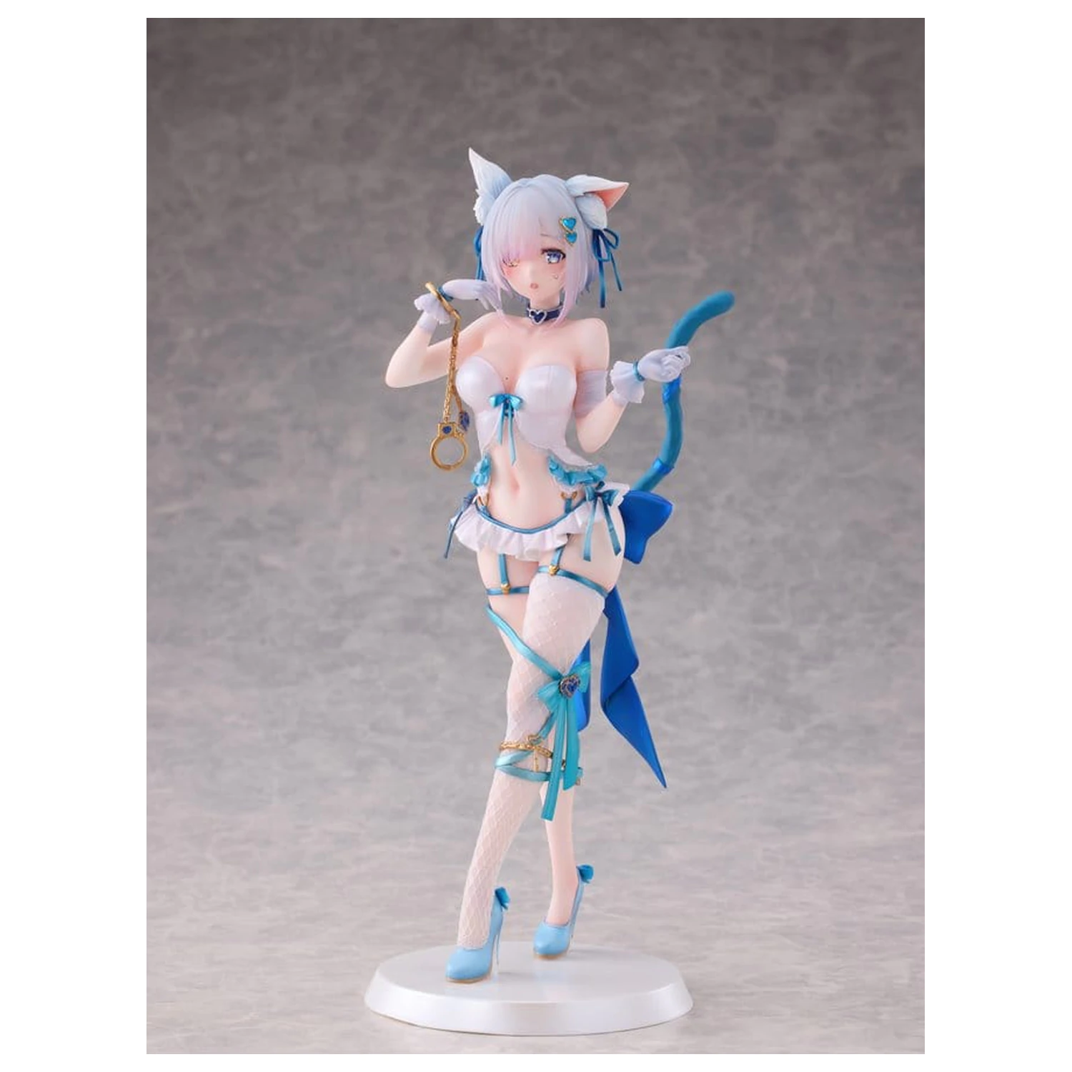 Original Character PVC Figure 1/7 Shibarare Neko Putika-chan 26 cm product photo
