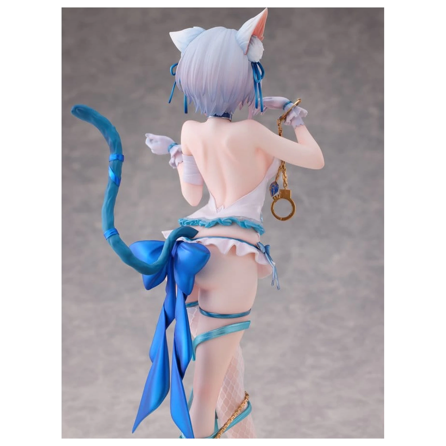 Original Character PVC Figure 1/7 Shibarare Neko Putika-chan 26 cm product photo