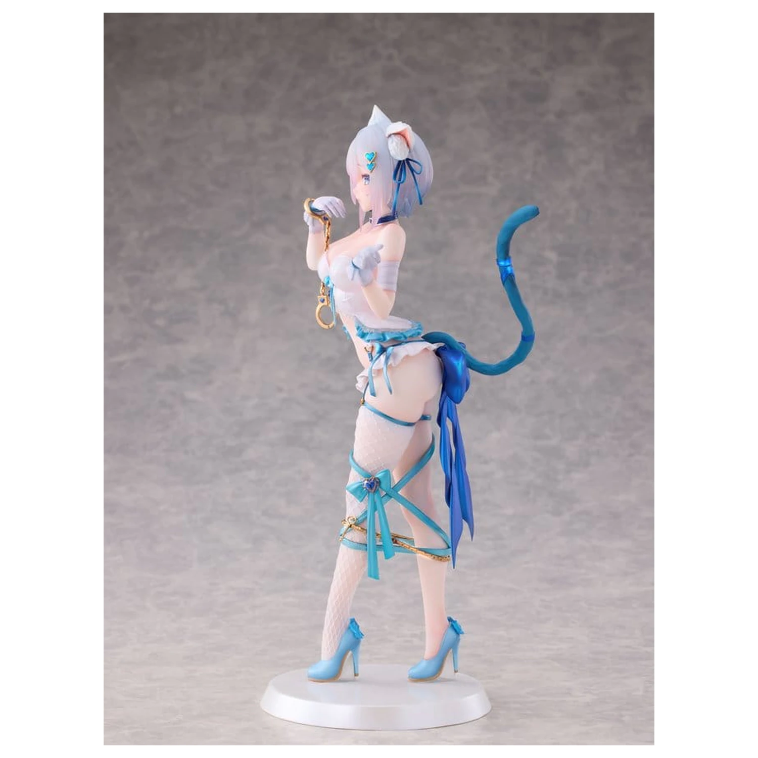 Original Character PVC Figure 1/7 Shibarare Neko Putika-chan 26 cm product photo