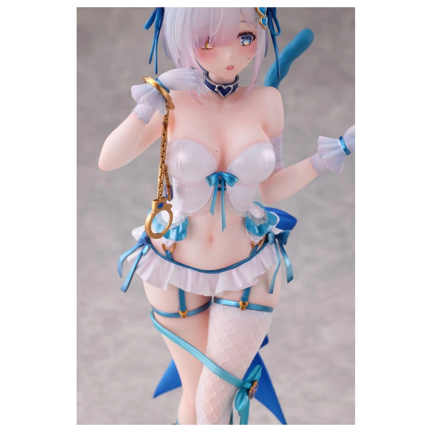 Original Character PVC Figure 1/7 Shibarare Neko Putika-chan 26 cm product photo