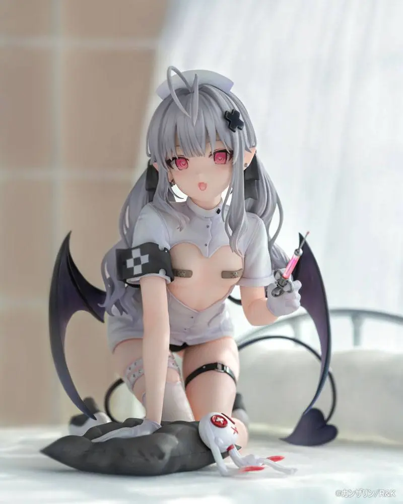 Original Character PVC Statue 1/7 Shinomiya Kanna Nurse ver. Illustration by Kanzarin 14 cm product photo